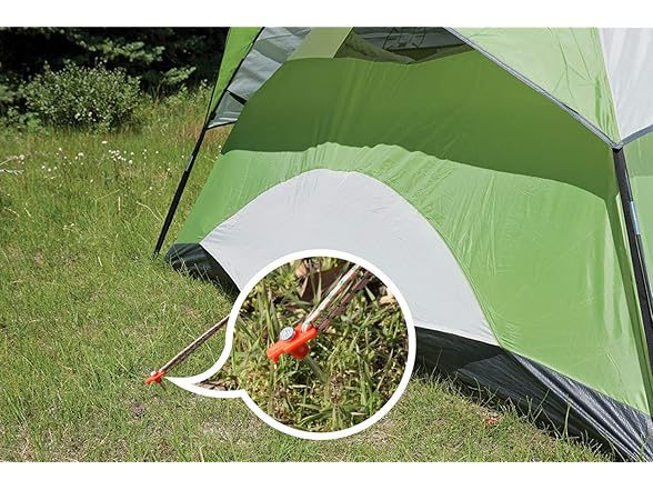 ABCCANOPY 11 Inch Tent Stakes 10 Pcs Non