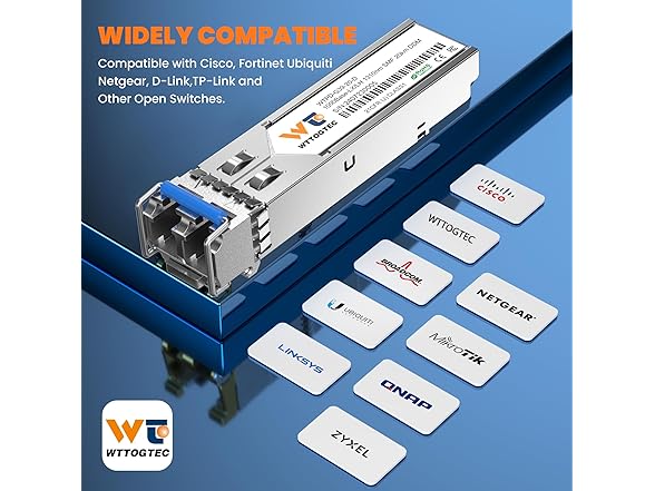 2 Pack 1000BASE-SX SFP to LC Multimode