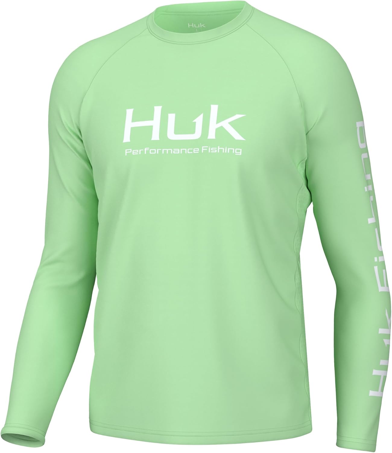 HUK Mens Pursuit Vented Long Sleeve Ocean Blue - Gallery 7