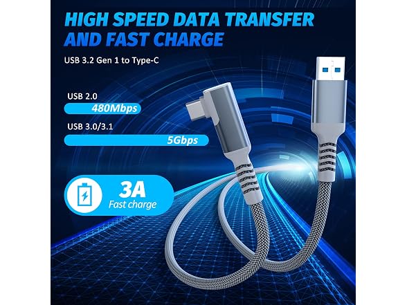 QIYO 16FT Link Cable for Oculus Quest 2