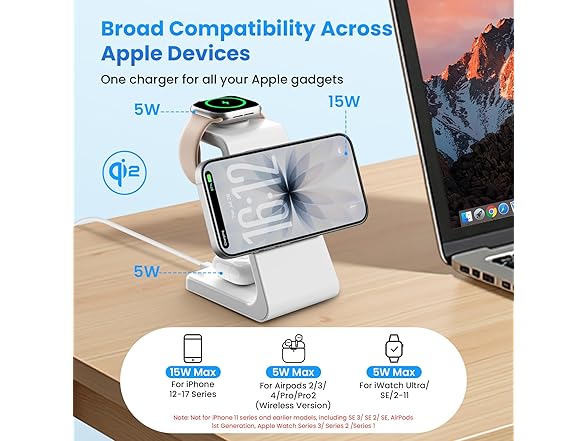 JoyGeek Magnetic Wireless Charging Station - Gallery 4