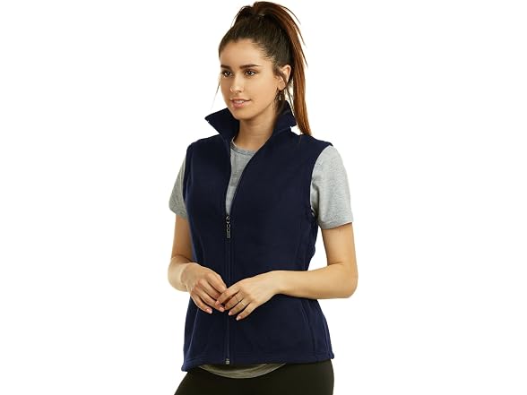 Sofra Women (M) Fleece Vest