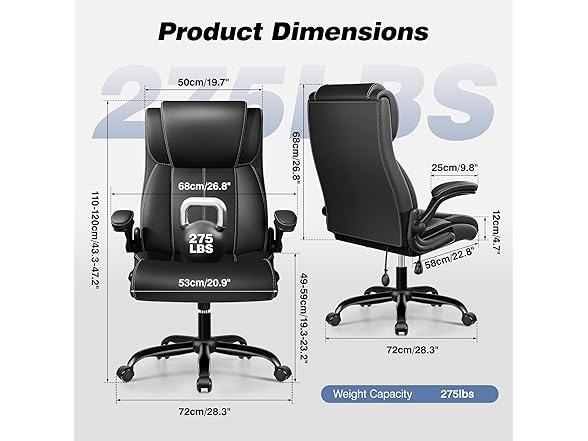 BESTFAIR W0893 Office Chair OC001 Black
