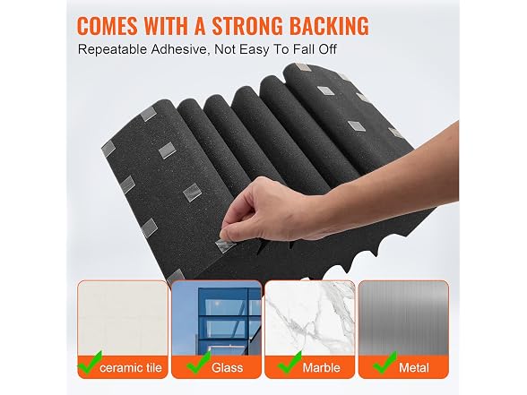 VEVOR Acoustic Foam Panels, 4 Pack