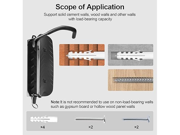 JAGASOL Swivel Bike Wall Mount