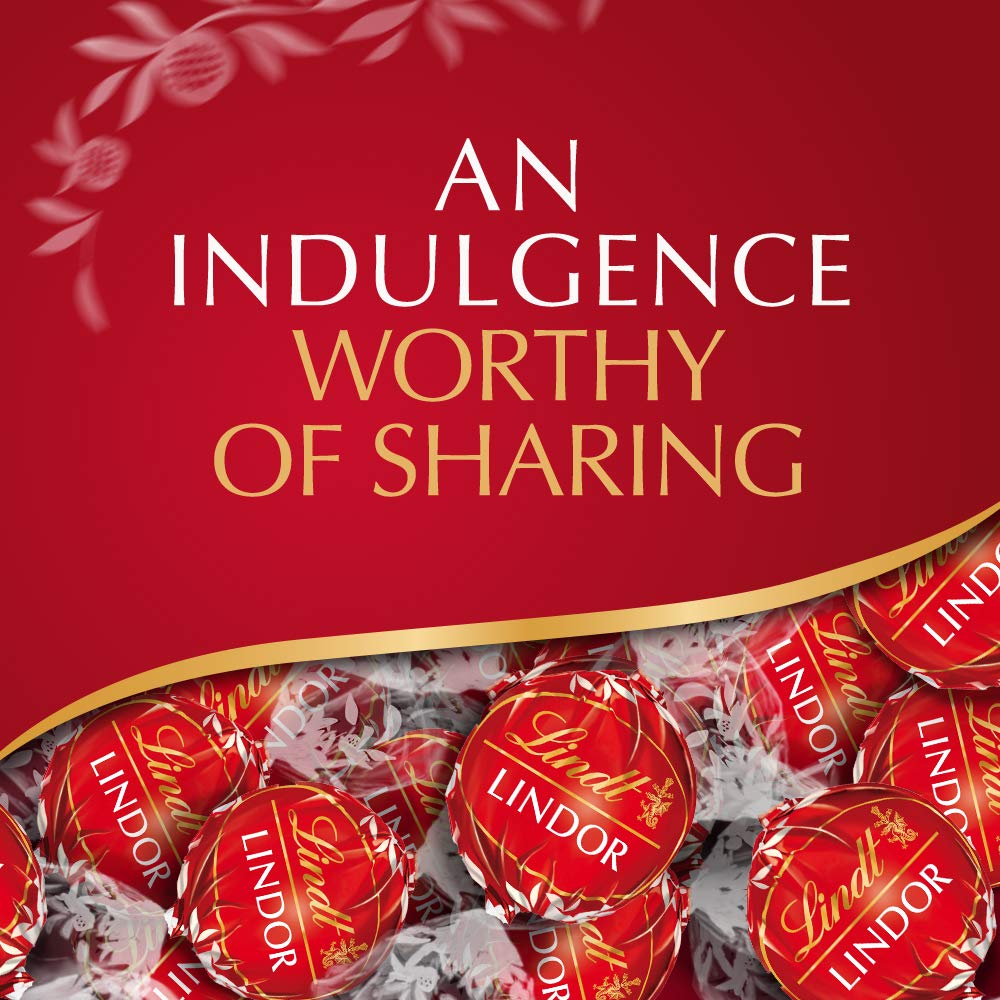 Lindt LINDOR Milk Choc Truffles 60ct Box - Gallery 8