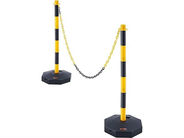 VEVOR Adjustable Traffic Delineator Post Cones