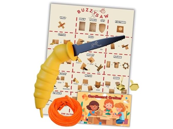 BuzzySaw Cardboard Crafter Set