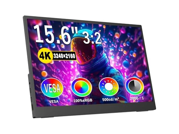 Topmonitor 4K Portable Monitor | 15.6in
