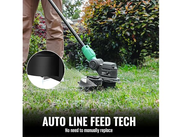 WORKPROX 12in Weed Wacker Kit with Trimmer Line