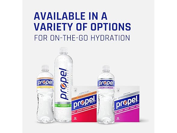 12PK Propel, Peach, Zero Calorie Sports Drink
