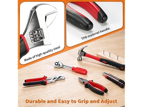 Hantinstom 237-Piece Tool Set General Household Hand Tool Kit