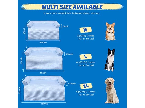 WATANIYA PET Cooling Dog Bed