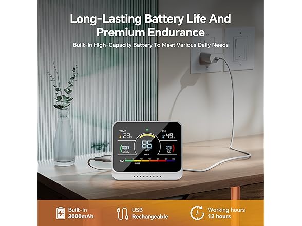 Xoopon BC135325060036 Air Quality Monitor