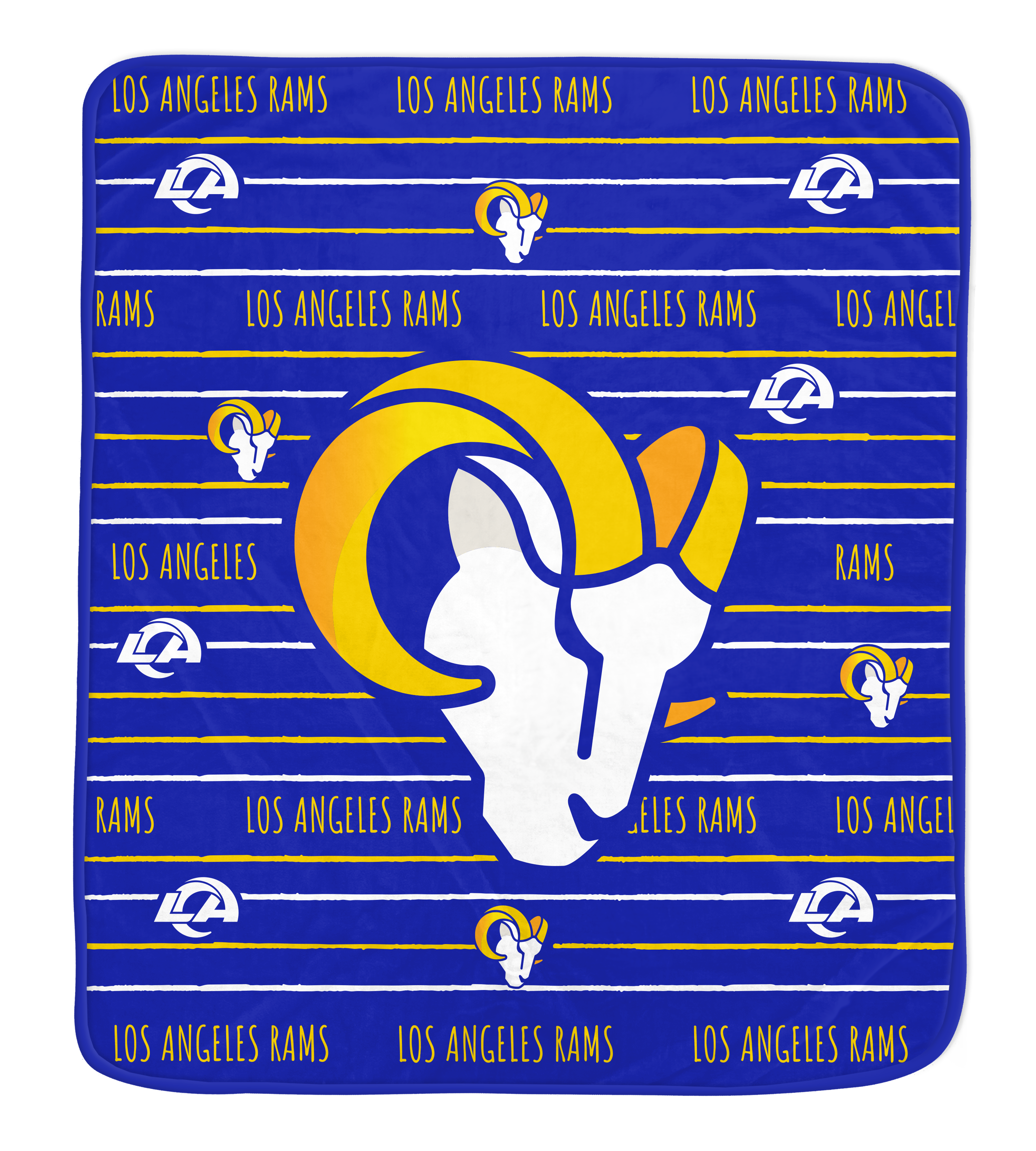 NFL Team Center Stripe Logo Throw (50 x 60) - Gallery 8