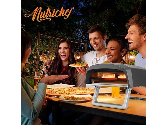NutriChef Portable Outdoor Pizza Oven