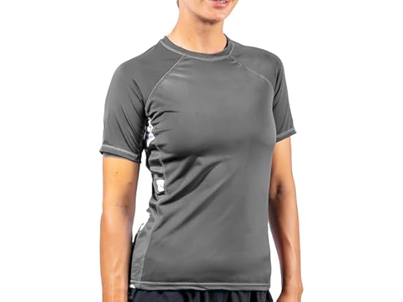 Kanu Surf Women's Charcoal Rashguard (XL)