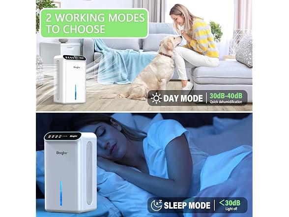 boglvr Dehumidifier for Home