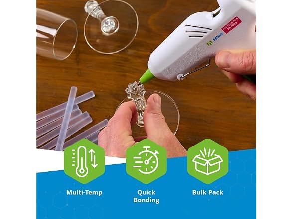 AdTech Hot Glue Sticks, 4 Inch Mini Size,