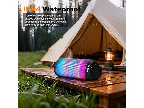 ANCOBER Portable Bluetooth Speaker
