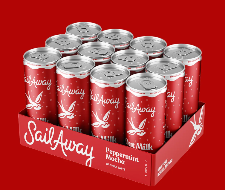 (12pk) Oat Milk Lattes 12oz - Peppermint Mocha - Gallery 5