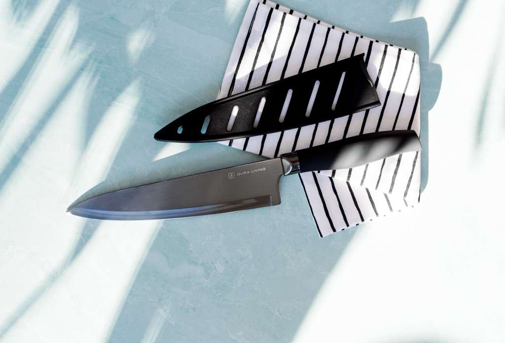 Dura Titan 4pc Knife Set W/Sheaths - Gallery 10