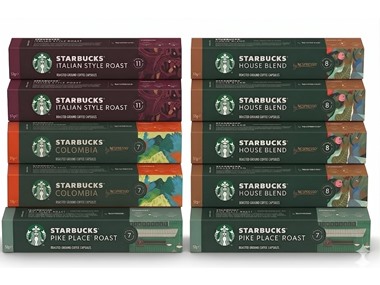 $64.99, Was $79.99, 18% Off! Starbucks by Nespresso Espresso, 100 Count dealfomo