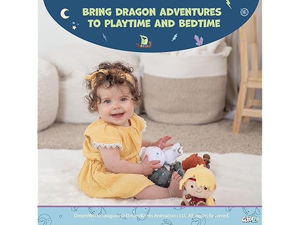 Kids Preferred How to Train Your Dragon 4 Pc Cuteeze Set