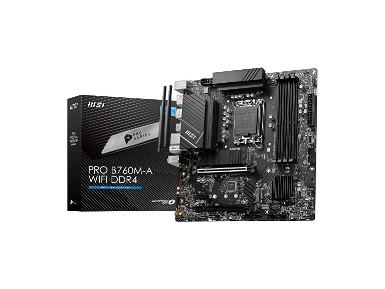 MSI B760M-A WiFi DDR4 mATX Board