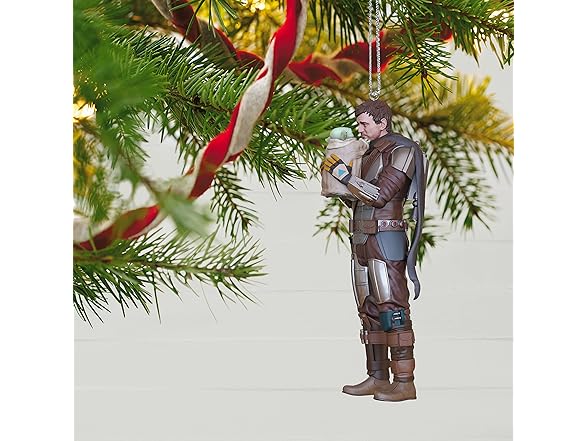 Hallmark Mandalorian I'll See You Again Ornament
