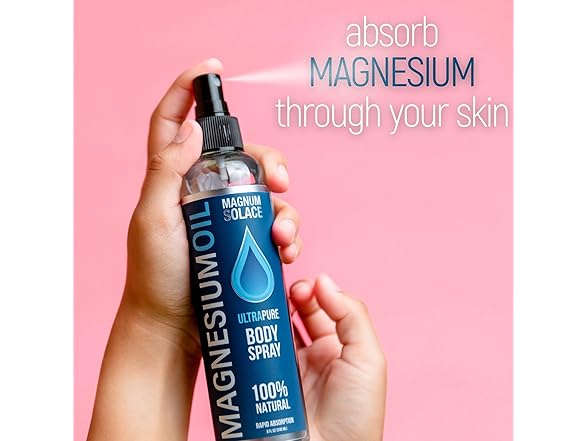 MS-MAG8 8 Fl. Oz. Pure Magnesium Oil Spray -