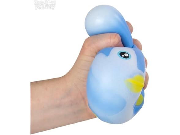 3.5 Inch Squish and Stretch Penguin Toy – 12 Count Display
