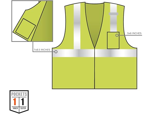 Ergodyne Ergodyne GloWear 8210Z ANSI Economy High Visibi