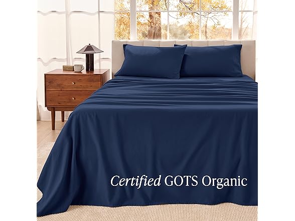 Bare Home Organic Flannel Cotton Sheet Set