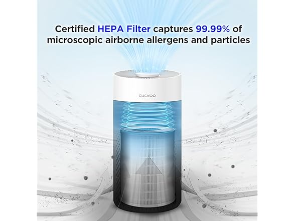 CUCKOO True HEPA Air Purifier Up to 456sqft
