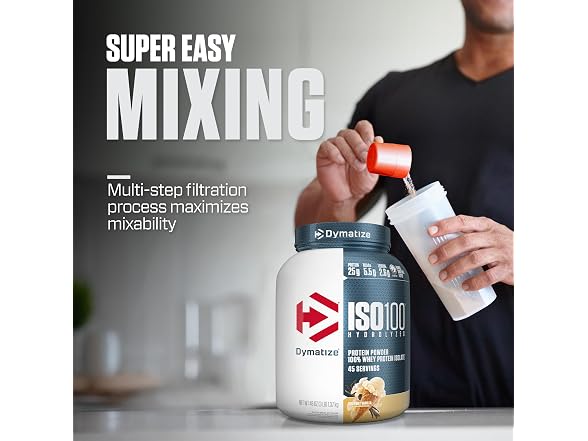 Dymatize ISO100 Protein Powder Vanilla