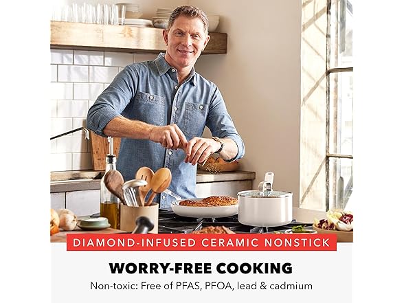 GreenPan x Bobby Flay 8" Nonstick Skillet