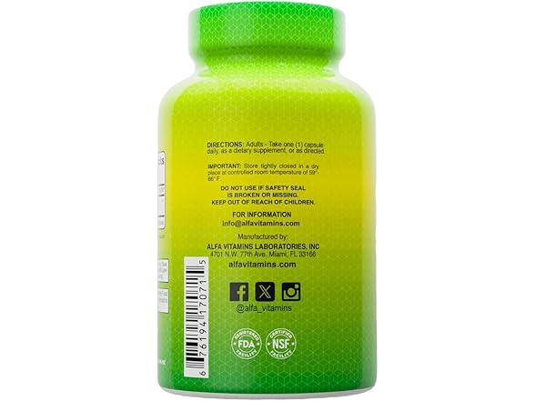 Alfa Cascara Sagrada, 500mg 60ct