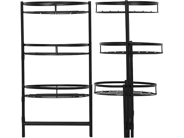 Sunnydaze Decor HMI-729 3-Tier Flower Plant Stand 2PK