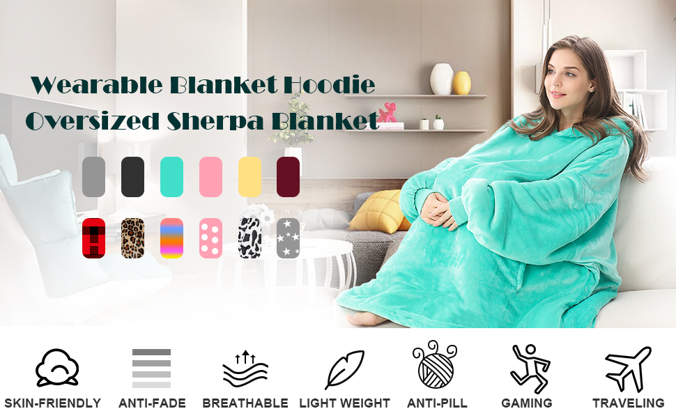 Wearable Blanket,Oversized - Gallery 22