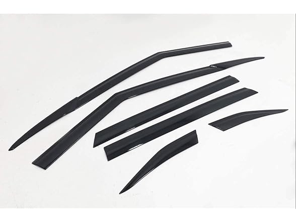 AUTO CLOVER Side Rain Guards Wind Seltos