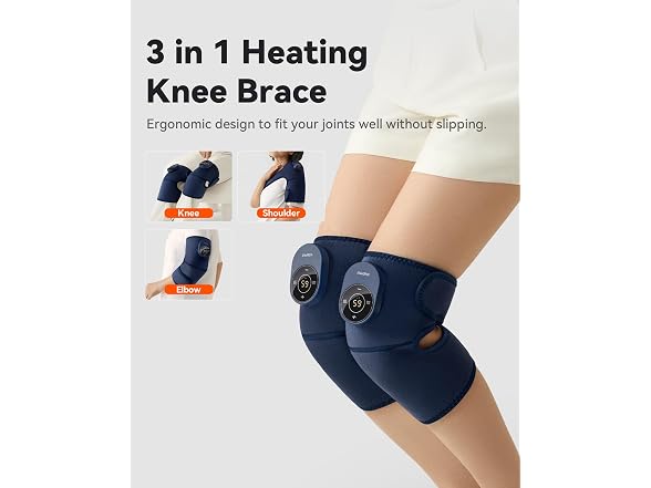 IKEEPFIT NS615061 heated knee massager