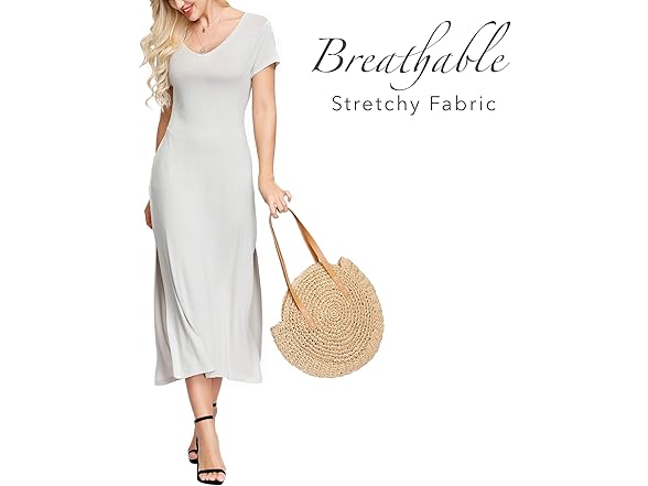 INK+IVY Women's Grey Maxi Dress (L)