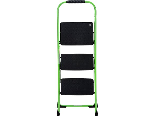 COSCO 11408GNF1E, Green Three Big Folding Step Stool