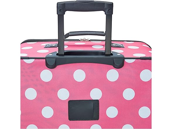 Rockland 4-Pc Polka Softside Luggage Set