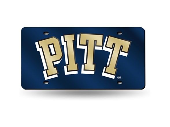PITTSBURGH PANTHERS NCAA Laser Inlaid Metal Tag