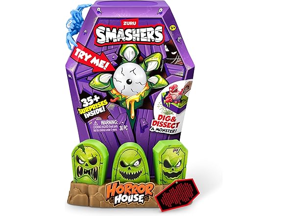 ZURU SMASHERS Mega Horror House (Blue)