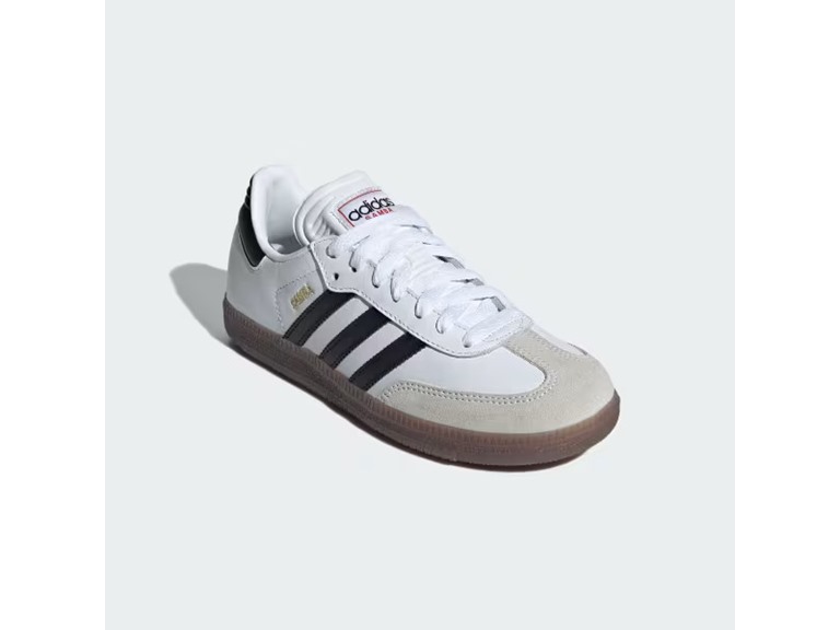 adidas Samba J Kids Shoes White Size 3