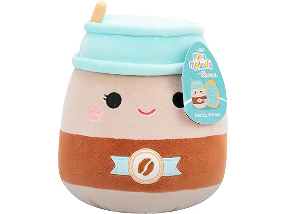 Squishmallows 8-Inch Hautely Coffee