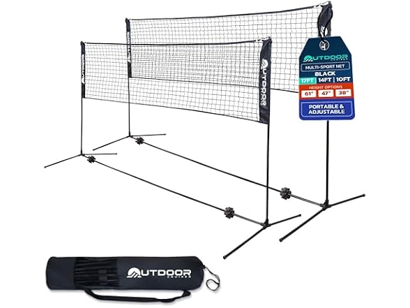 Outdoor Cruiser Portable Sports Net - Indoor and